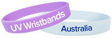 UV Wristbands Australia | Colour Changing UV Silicone Wristbands & Bracelets